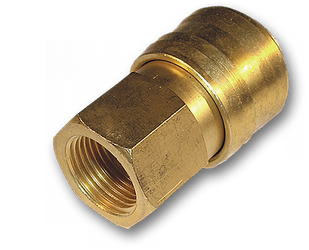 Конектор пневматичний "мама" РВ 1/4", латунь, 
SE2-2SF