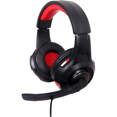 Навушники Gembird GHS-U-5.1-01 Black/Red (GHS-U-5.1-01)