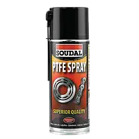 Смазочно-защитный аэрозоль Soudal Ptfe Spray. Объем 400 мл.