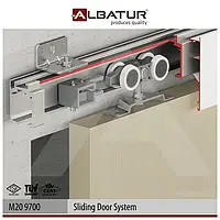 Раздвижная система для тяжелых дверей Albatur M20 9700