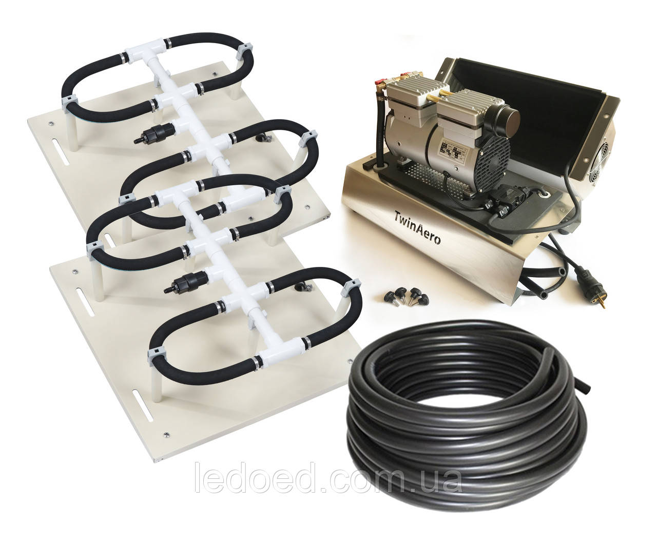 Купить Twin Aero XL MAX 2 Премиум комплект аэрации для большого озера ...