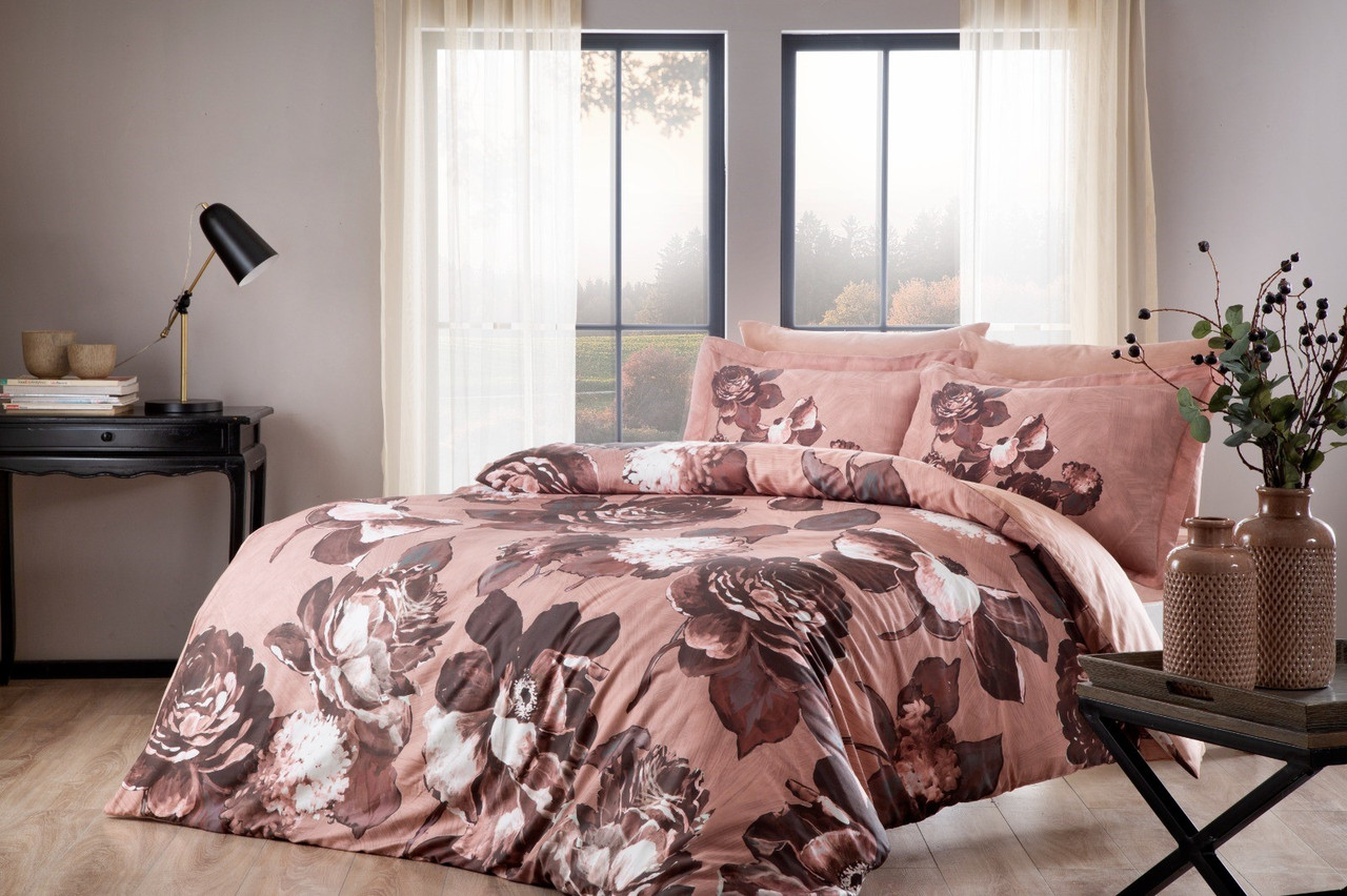 Турецьке Постельне Бельце TAC Digital Satin Avila