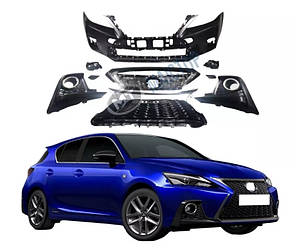 Передній тюнінг бампер для Lexus CT 200h 2017+ г.в. стиль 2021