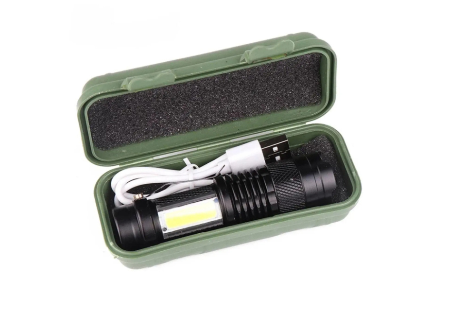 Тактичний ліхтар від USB-ліхтарик у футлярі BL-525 Q5