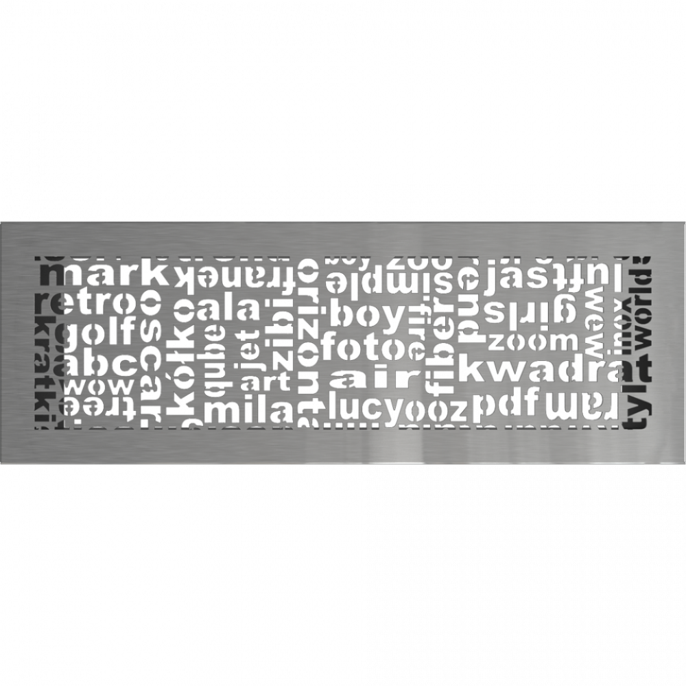 Решітка ABC шліфована 17x49, фото 1