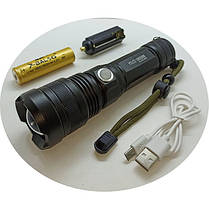 Ліхтар ручний X-Balog BL-P512-P50, універсальний із заряджанням USB, фото 5