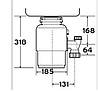 Подрібнювач харчових відходів In-Sink-Erator Model 56, фото 5