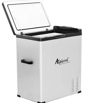 Автомобільний холодильник Alpicool C75 (75л), в машину 12 вольт