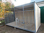 Вуличний вольєр для собак 2м х 3м, фото 7