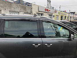 Дефлектори вікон (вітровики) Seat Alhambra 2010+ 5D (вставні, 4 шт.) (HEKO)
