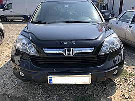 Дефлектор капоту, мухобойка HONDA CR-V з 2007 - 2010р.в. VIP