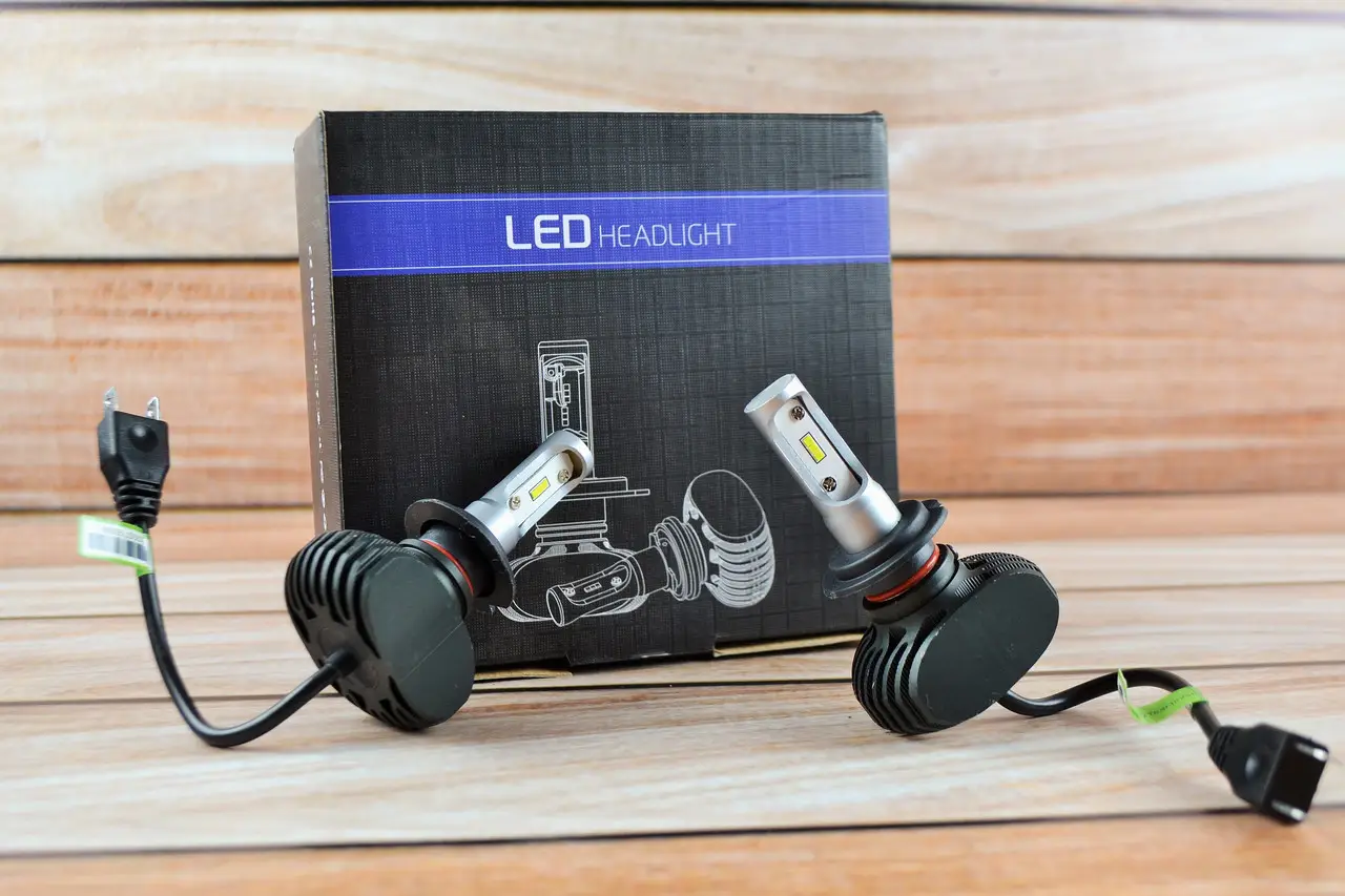 Світлодіодні LED-лампи в фари S1- H7 4000 Lm, фото 1