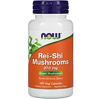 Rei-Shi Mushrooms 270 мг Now Foods 100 капсул