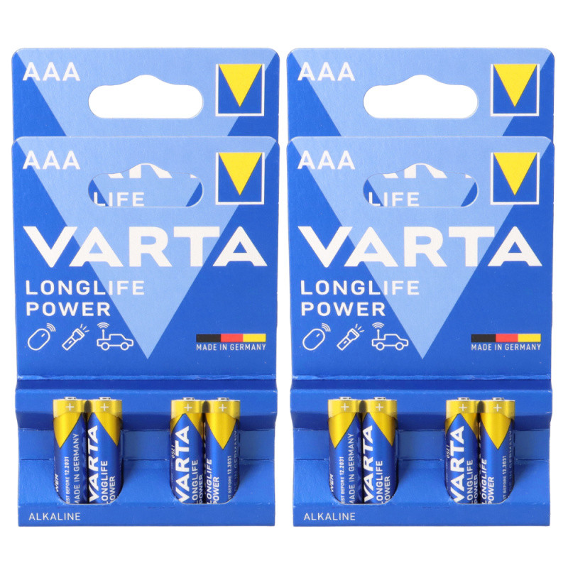 Батарейки LR3 VARTA High Energy AAA Alkaline