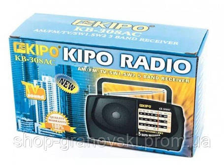 Радио универсальное KIPO KB-308AC, фото 2
