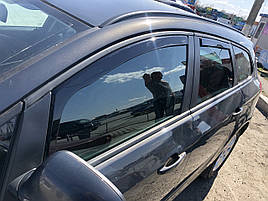 Дефлектори вікон (вітровики) Opel Astra K Sport Tourer 2015+ 5D Combi 5D (вставні, 4 шт.) (HEKO)