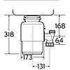 Подрібнювач харчових відходів In-Sink-Erator Model S60, фото 4