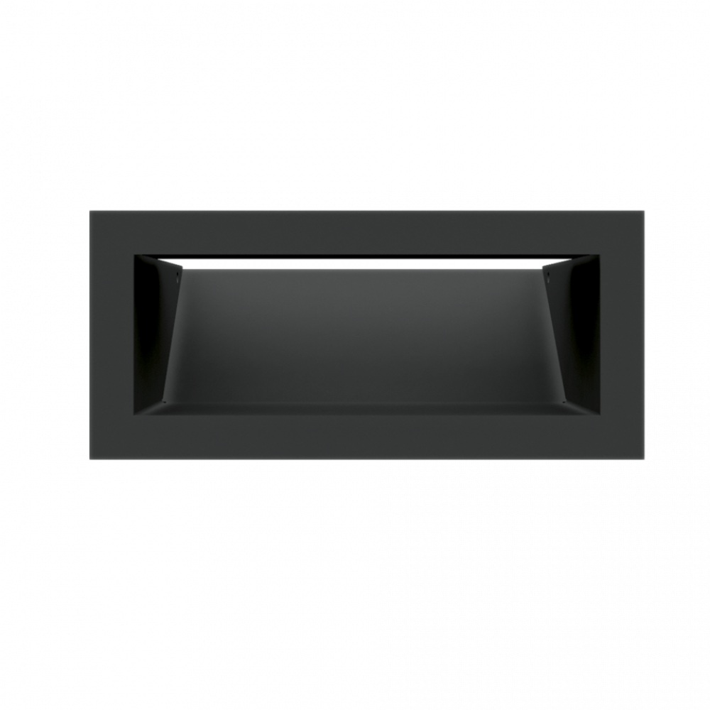 Решітка LUFT чорна 9x20, фото 1