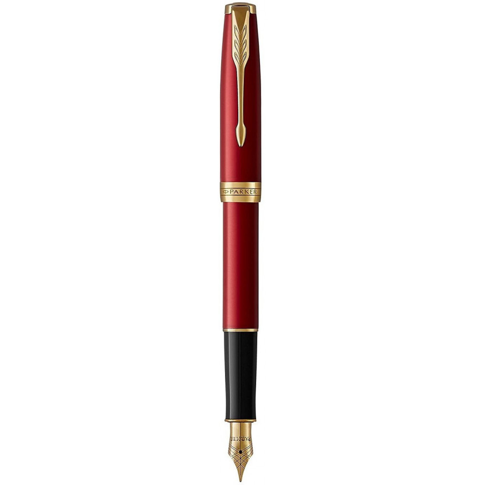 Ручка Parker чорнильна SONNET 17 Intense Red GT FP F (86215), фото 1