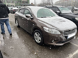 Дефлектори вікон (вітровики) Citroen C-Elisee 2012 -> 4шт (HIC)