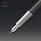 Ручка Parker чорнильна SONNET 17 Metal & Grey Lacquer PGT FP18 F (68211), фото 5