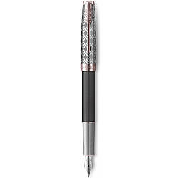 Ручка Parker чорнильна SONNET 17 Metal & Grey Lacquer PGT FP18 F (68211)