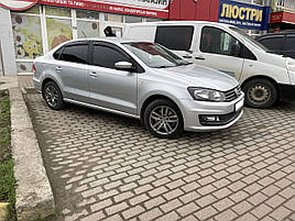 Дефлектори вікон (вітровики) VW Jetta 2011-> 4D 4шт (HIC)