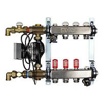 Модуль регулирования для напольного отопления Herz COMPACTFLOOR Light SK, 3 отвода (без насоса DN15) (3F53373)