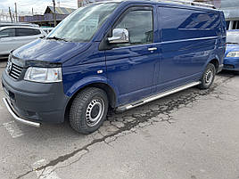 Дефлектори вікон (вітровики) Volkswagen T5 2D (вставні, 2 шт.) (HEKO)