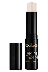 Хайлайтер стік для обличчя TopFace Skin Twin PT560, № 01