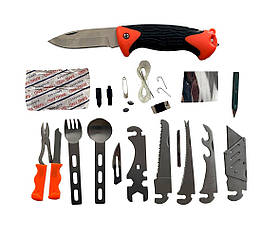 Комплект для виживання TEXAR Bushcraft 53-BCT-AC
