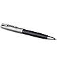 Ручка Parker кулькова SONNET 17 Essentials Metal & Black Lacquer CT BP (83532), фото 3
