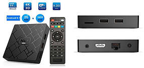 Цифровий TV приставка HK1 MINI 2/16 Гб, Android 8.1, TV Box, Медіаплеєр