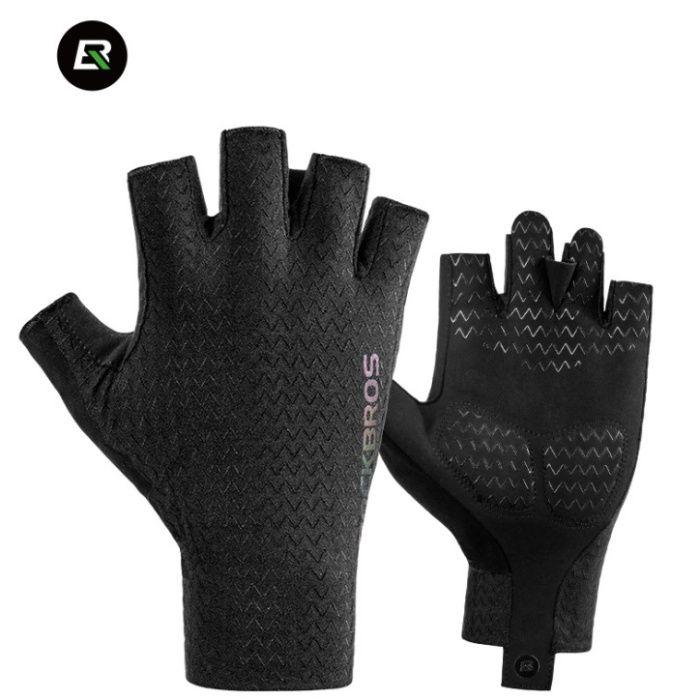 Рукавички велосипедні без пальців RockBros S221 з гелем SBR вело, фото 1