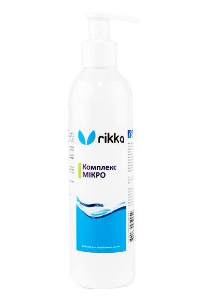 Акваріумні добрива мікро — Rikka Комплекс Мікро 250 мл