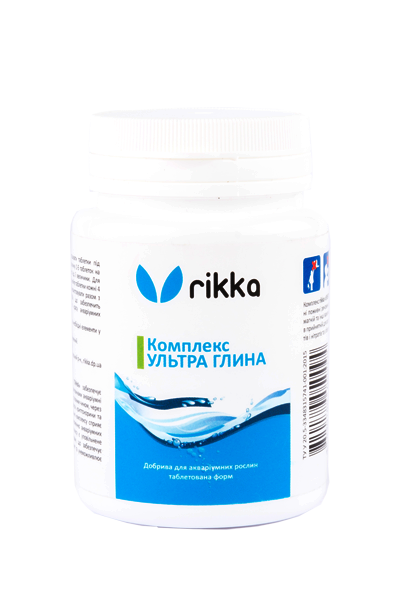 Акваріумні добрива таблетки для рослин — Rikka Комплекс Ультра Глина, фото 1