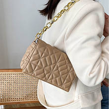 Стьобана сумка на ланцюжку в стилі Zara маленька