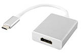 Адаптер USB Type-C 3.1 -> HDMI/ТВ конвертер 5Gbps 1920*1080 MacBook, фото 3