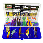 Спиннинг 2.1 м.(тест 2-8/3-15/5-20 гр.) 3 в 1 набір на щуку, судака, окуня + жорсткий чохол, фото 5