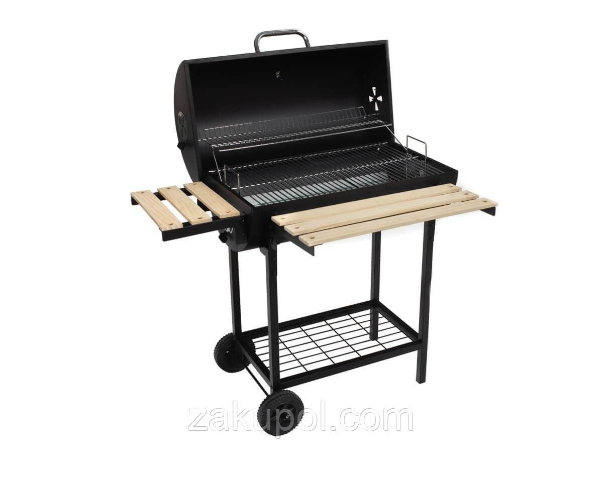 Садовий гриль з кришкою та полицями WINGS 1009