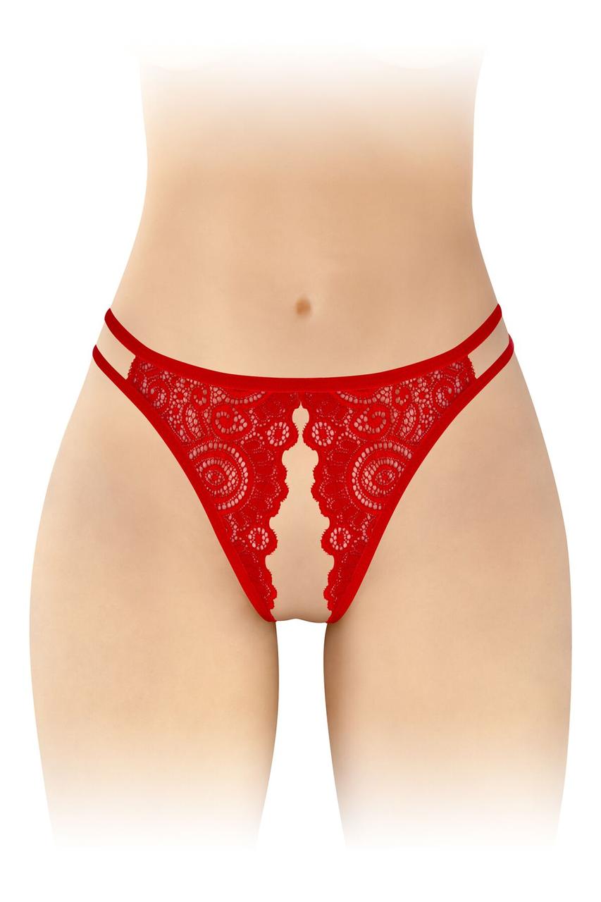 Трусики з доступом Fashion Secret Annette Red, S/L, фото 1