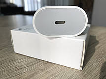Адаптер Apple iPhone 20W USB-C швидке заряджання Блочок IPhone 20 ВТ, фото 3