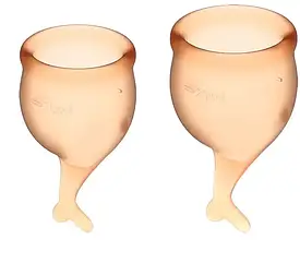 Набір менструальних чаш Satisfyer Feel Confident Dark Blue Zipexpert