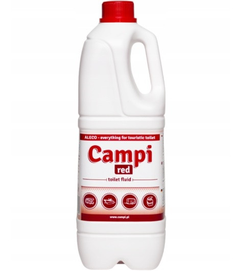 Рідина для біотуалетів Campi Red, 2 л