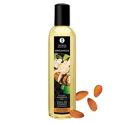 Органічне масажне масло Shunga Organic Massage Oil Almond Sweetness 250 мл Zipexpert