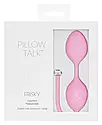 Набір вагінальних кульок зі зміщеним центром ваги Pillow Talk Frisky Pleasure Balls Pink, фото 4