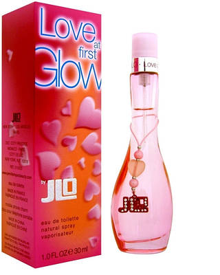 Жіноча туалетна вода квіткова Jennifer Lopez Love at First Glow 30 мл оригінал, солодкий фруктовий аромат