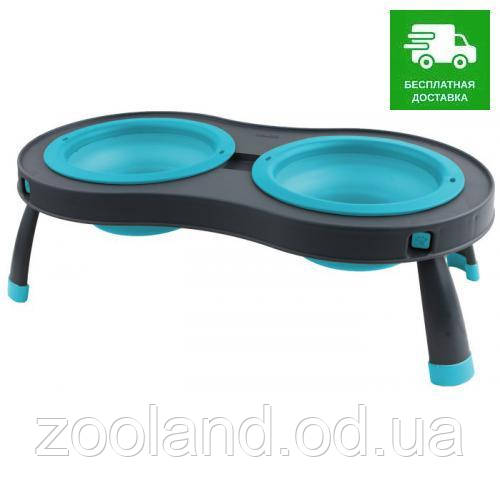 Dx30690 Dexas Миска подвійна на складаній підставці, зілля