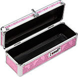 Кейс для зберігання секс-іграшок BMS Factory - The Toy Chest Lokable Vibrator Case Pink з кодовим за SO5563, фото 4