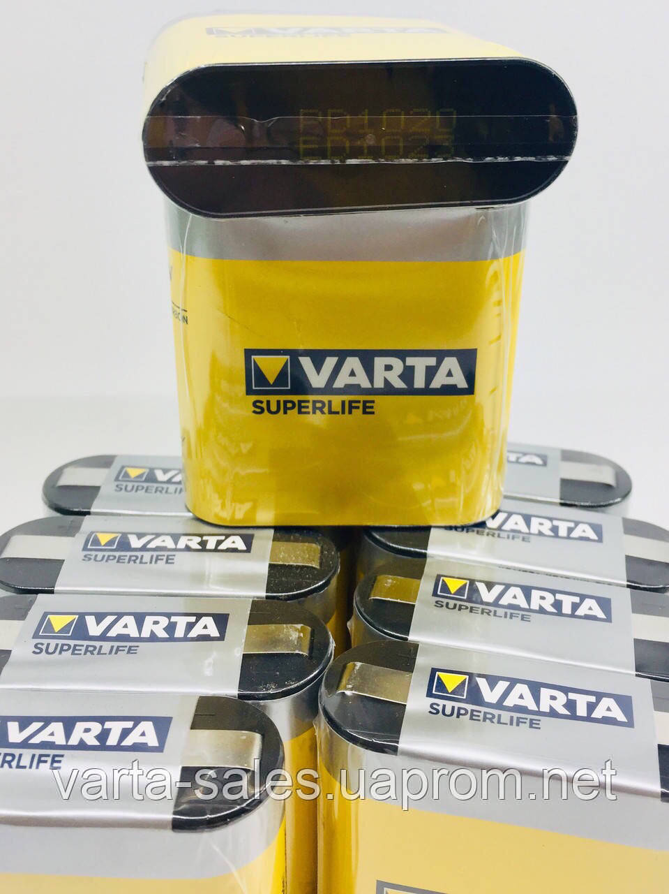 Батарейки VARTA 3R12 4.5V SUPERLIFE (вугільно-цинкові, сольові) 3R12P - фото 5 - id-p1374058